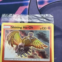 Pokemon TCG Shining Ho-Oh SM70 Black Star Promo Card Sealed NM/M - Image 2