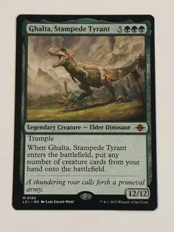 Ghalta, Stampede Tyrant MTG The Lost Caverns of Ixalan LCI #185 - Image 1