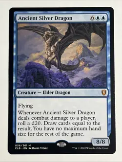 Ancient Silver Dragon Commander Legends: Battle for Baldur's Gate Regular - Image 1