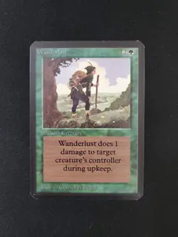 Wanderlust LP [Alpha] Mtg Magic Free Tracking! - Image 1