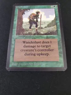 Wanderlust LP [Alpha] Mtg Magic Free Tracking! - Image 3