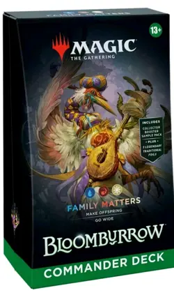Magic The Gathering Bloomburrow - Family Matters - Commander Deck - Sealed - MTG - Image 1