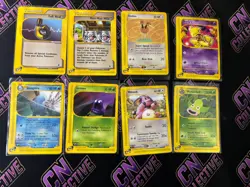 Pokemon TCG Vintage 2002-2003 Bundle x16 E-series Expedition Non-Holos LP-NM - Image 1