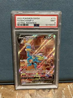 PSA9 Machamp V Alternate Art - Pokemon Astral Radiance - Image 1