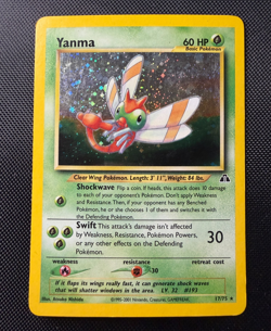 Pokemon Yanma 17/75 Holo Rare 2001 Neo Discovery MP - Image 1