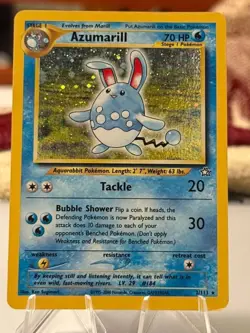 Azumarill Holo 2 Pokemon Neo Genesis LP - Image 1