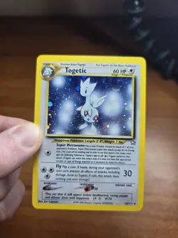 Togetic - 16/111 Neo Genesis Unlimited Holo Rare Pokemon - LP - Image 1