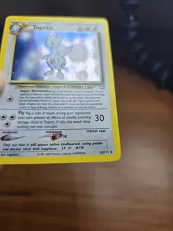 Togetic - 16/111 Neo Genesis Unlimited Holo Rare Pokemon - LP - Image 4