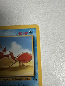 Krabby 1st Edition Fossil 51/62 WOTC Vintage Pokemon 1999 - Image 4