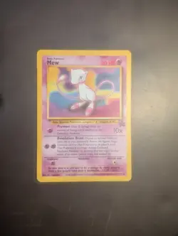 Mew #8 Black Star Promo 8 Non Holo WOTC Pokemon - Image 1