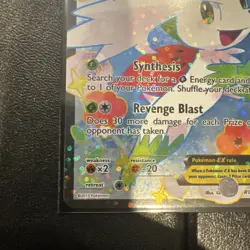 Pokemon TCG Shaymin EX RC21/RC25 Legendary Treasures: Radiant Collection - Image 5