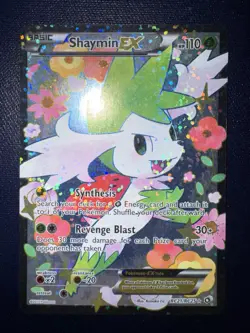 Shaymin EX ULTRA RARE RC21/RC25 Radiant Collection Pokemon TCG Holo LP CLEAN - Image 1