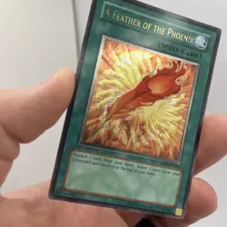 Ultimate Rare A Feather of the Phoenix FET-EN037 1st Edition Yugioh LP - Image 2