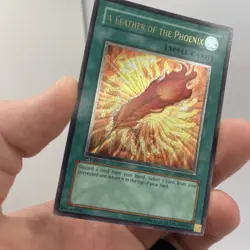 Ultimate Rare A Feather of the Phoenix FET-EN037 1st Edition Yugioh LP - Image 3