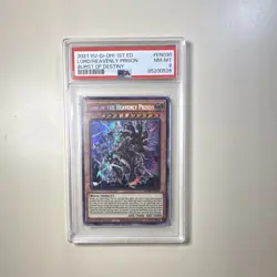 Konami Yu-Gi-Oh! Lord of the Heavenly Prison BODE-EN030 1st Edition Holo PSA 8 - Image 1