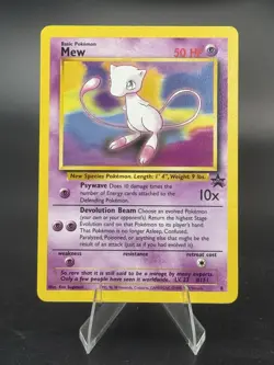 Mew - 8 - 1999 WOTC - Black Star Promo - Non Holo - LP - Pokemon TCG - Image 1