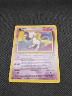Mew Black Star Promo #8 | WOTC Pokemon TCG 2000 NM - Image 2