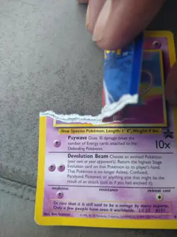 Pokemon TCG: Black Star Promo Mew #8 (Non Holo) 2000 WotC (Authentic) - Image 4