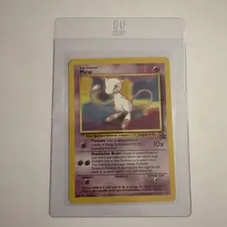 Pokemon TCG: Mew Promo 8 Non-Holo WOTC Black Star Promo LP - Image 3