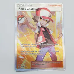 Red's Challenge (Full Art) 213/214 Sm-Unbroken Bonds Holo - LP Pokemon TCG - Image 1