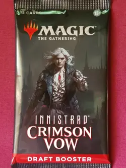 Magic The Gathering INNISTRAD CRIMSON VOW DRAFT New Sealed Booster Pack MTG - Image 1
