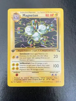 Pokemon TCG - Vintage WOTC - Fossil 1st Edition - Pick Your Card Singles: NM-MP - Image 4