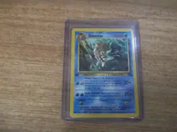 Pokemon Card OMASTAR 1st Edition TCG Fossil Super Rare Non Holo 40/62 LP - Image 1