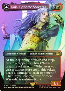 MTG SURGE FOIL Kuja, Genome Sorcerer // Trance Kuja, Fate Defied - FINAL - Image 1