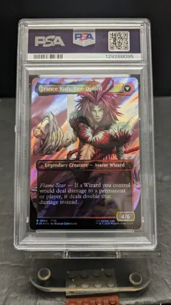 2025 MTG Final Fantasy Kuja Genome Sorcerer SURGE FOIL 0544 PSA 10 FF9 1 - Image 2