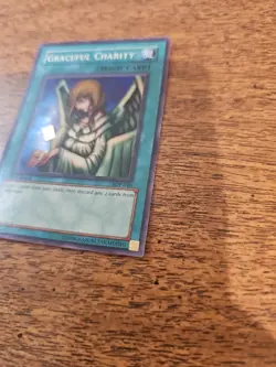 Yu-Gi-Oh! TCG Graceful Charity Super Rare 1st Edition SDP-040 - Image 3