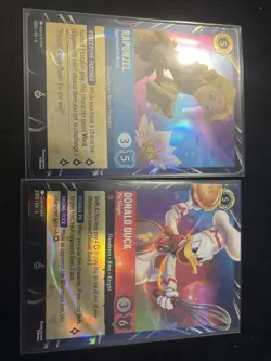 Disney Lorcana Magical Places Stitch Rapunzel Donald Duck EPCOT Promo Cards Set - Image 5