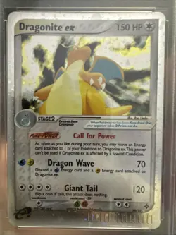 Dragonite ex 90/97 Holo Rare 2003 Pokemon EX Dragon English PSA 8 NM - Image 2
