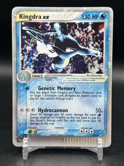 Pokemon TCG Kingdra EX 92/97 Holo Ultra Rare 2003 Dragon English NM - Image 1