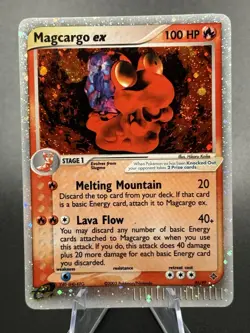 Pokemon Card - Magcargo ex - 95/97 - EX Dragon - 2003 LP-NM Swirl:) - Image 1