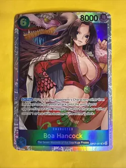 Boa Hancock OP07-051 - One Piece TCG English - SR Super Rare Foil NM Near-Mint - Image 1