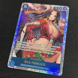 Boa Hancock OP07-051 - One Piece TCG English - SR Super Rare Foil NM Near-Mint - Image 2