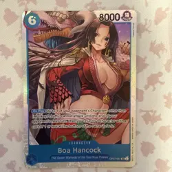 Boa Hancock OP07-051 - One Piece TCG English - SR Super Rare Foil NM Near-Mint - Image 1
