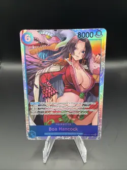 Boa Hancock OP07-051 - One Piece TCG English - SR Super Rare Foil NM Near-Mint - Image 1