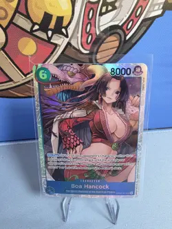 Boa Hancock OP07-051 - One Piece TCG English - SR Super Rare Foil NM Near-Mint - Image 1