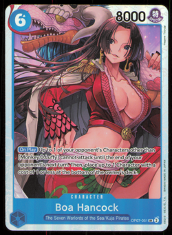 Boa Hancock OP07-051 - One Piece TCG English - SR Super Rare Foil NM Near-Mint - Image 1