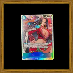 Boa Hancock OP07-051 - One Piece TCG English - SR Super Rare Foil NM Near-Mint - Image 1
