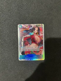Boa Hancock OP07-051 - One Piece TCG English - SR Super Rare Foil NM Near-Mint - Image 3