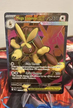 Pokemon TCG Mega Lopunny ex 115/094 Full Art Ultra Rare Phantasmal Flames NM/M - Image 1