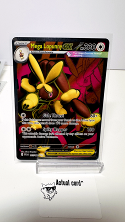 Mega Lopunny ex 115/094 - Phantasmal Flames - Ultra Rare Pokemon TCG - NM/M - Image 1