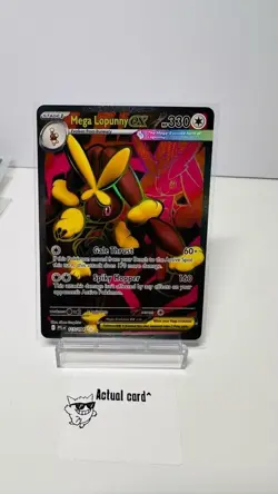 Mega Lopunny ex 115/094 - Phantasmal Flames - Ultra Rare Pokemon TCG - NM/M - Image 2