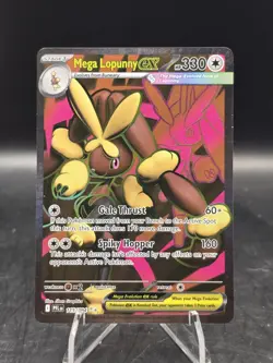 Pokemon TCG Mega Lopunny ex 115/094 Me02: Phantasmal Flames Ultra Rare Holo NM - Image 1