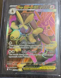 Pokemon TCG Mega Lopunny EX 115/094 Phantasmal Flames Ultra Rare NM English - Image 1