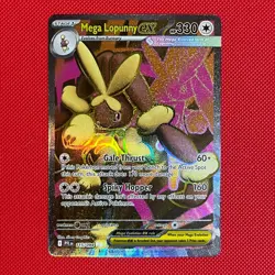 Mega Lopunny EX 115/094 Ultra Rare - Pokemon TCG - ME: Phantasmal Flames - NM - Image 1