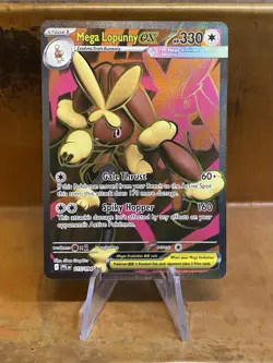 Pokemon TCG Phantasmal Flames Mega Lopunny ex - 115/094 Ultra Rare NM/M - Image 1