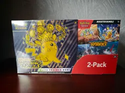 Pokemon TCG Surging Sparks ETB and Booster Box Bundle ** NEW SEALED** - Image 1